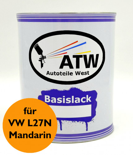 Autolack für VW L27N Mandarin